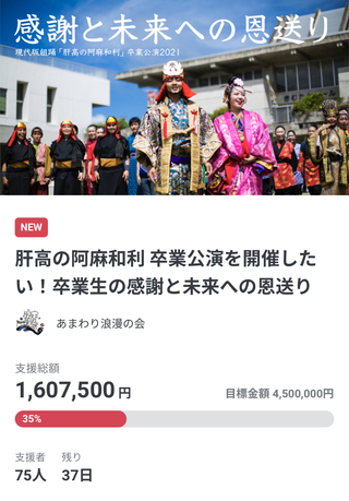 クラウドファンディングに挑戦中！