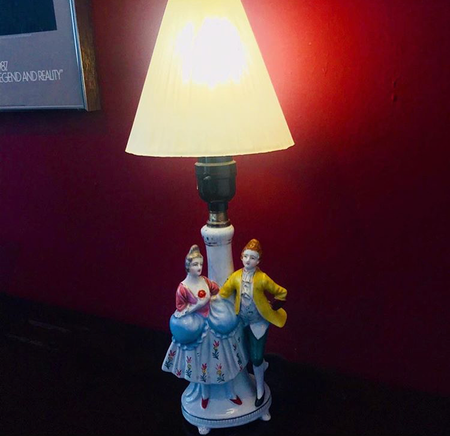 ★☆1947 Ceramics Figure lamp☆★