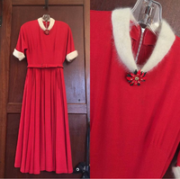 ♡♥1950's Christmas party dress♥♡ 2018/12/15 13:48:00