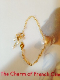 zakka★ハンドメイドパールブレスレッド