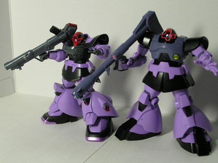 半スミ入れドム/リックドム[コンパチ]（1/144HGUC）