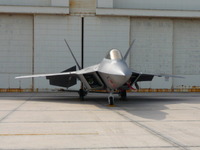 F-22最新鋭戦闘機が日本初の一般公開 2009/07/12 17:00:00