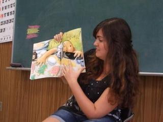 スペイン語でドンキホーテのお話を聞き・・・
