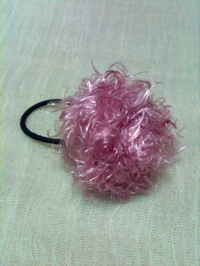 ふわふわヘアゴム