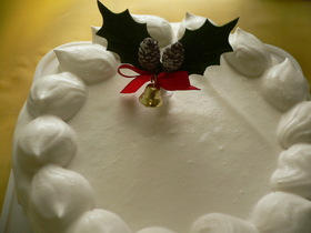 乳製品なしクリスマスケーキ♪