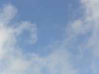 青い空