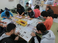 新春 指導員部会 ベーゴマづくり