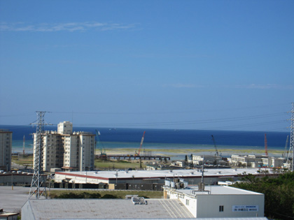 浦添の礁池干潟