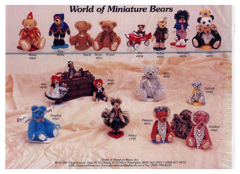 World of Miniature Bears ディズニー