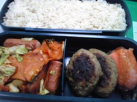 今日の弁当れ～す（＾＾）