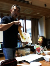 やんばる学びの家で 2014/07/31 08:12:34