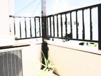 ベランダの目隠し 2015/08/08 00:09:10