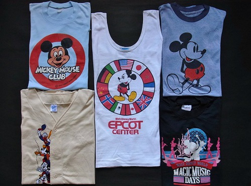 80 S ミッキーtシャツ タンクトップ ベースボールシャツ 沖縄古着屋cyclone サイクロン