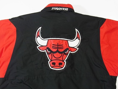 90's STARTER NBA CHICAGO BULLS スターター シカゴ ブルズ ナイロン 