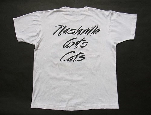 90s 91年 Nashville Arts Cats ヴィンテージTシャツ