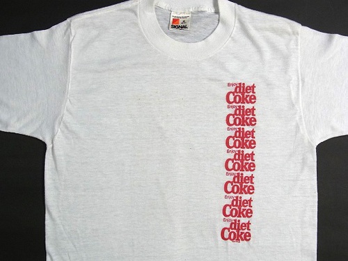 80s Enjoy diet coke ダイエット コーク ヴィンテージ Tシャツ