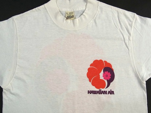 80s HAWAIIAN AIR ハワイアン航空 ヴィンテージ Tシャツ