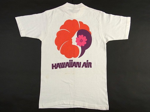 80s HAWAIIAN AIR ハワイアン航空 ヴィンテージ Tシャツ