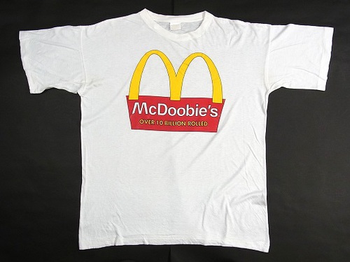 80s 90s McDoobies マリファナ ヴィンテージ Tシャツ