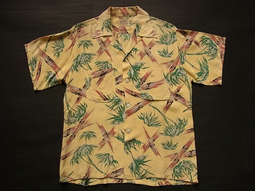 50's NATIONAL ビンテージアロハシャツ:沖縄古着屋CYCLONE サイクロン