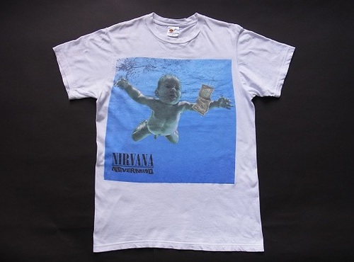 Nirvana 超希少 ビンテージTシャツ 『never Mind』90s フリマアプリ