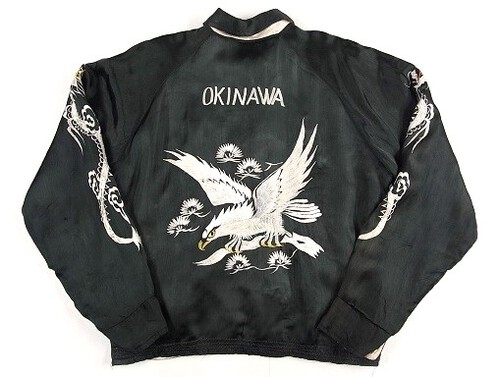 沖縄古着屋CYCLONE サイクロン:50's OKINAWA SOUVENIR JACKET 沖縄