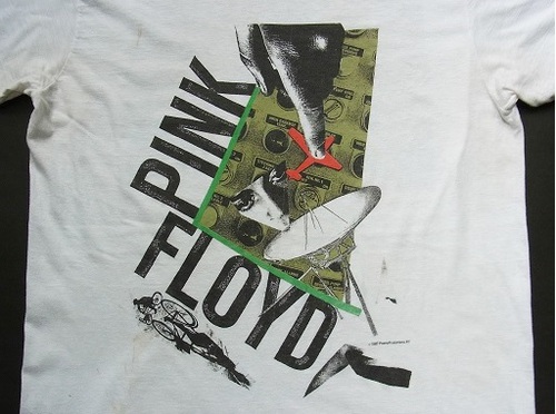 80's PINK FLOYD ピンクフロイド WORLD TOUR ヴィンテージＴシャツ 