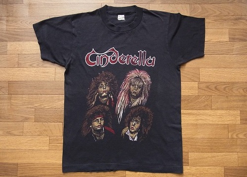 80's Cinderella “NIGHT SONGS” シンデレラ ナイトソングス Tシャツ 