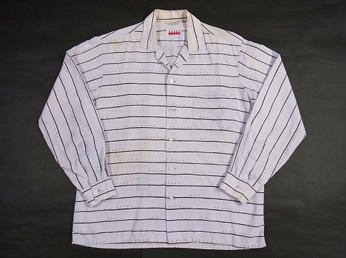 60's made in California オープンカラーシャツ 沖縄古着屋CYCLONE