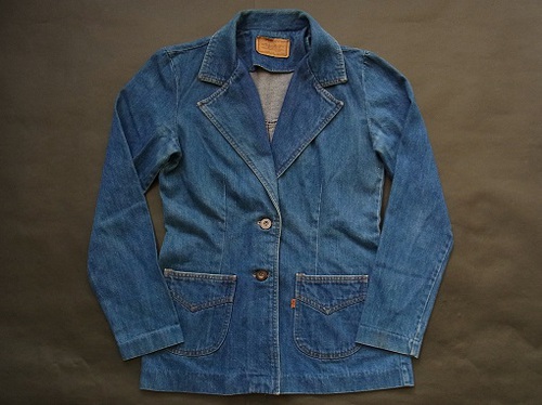 70's Levi's リーバイス デニムベスト＆デニムテーラードジャケット
