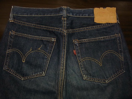 60'sビンテージLEVI'Sリーバイス501最初期ビッグEデニムジーンズ:沖縄