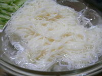 ☆冷やし素麺 2006/08/16 08:31:52