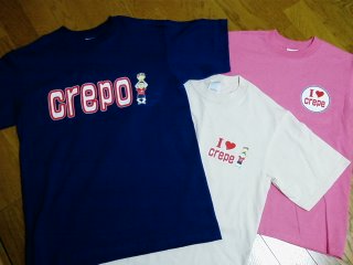 クレーポTシャツできました！