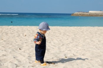 はじめて海へ！