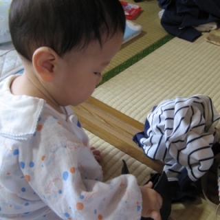 お財布みつけてこんにちわ
