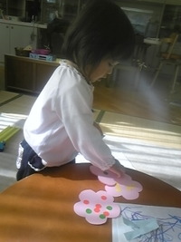桃の花