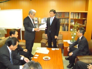 石垣市＆石垣市議会要請行動