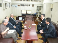 馬淵前国交大臣と各団体を表敬訪問　2011/11/14（月） 2011/11/18 17:53:33