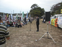辺野古2000日座込み 2009/10/12 10:57:02