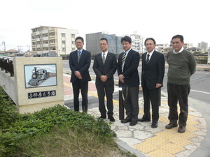 沖縄に鉄軌道導入を推進する議員連盟＆沖縄現地視察