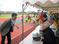 旧大浜町沖縄本島在郷友会親睦運動会を訪問応援！ 2011/11/24 15:03:21