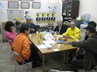 【選挙応援】イハ洋一宜野湾市長候補選対へ応援隊出動！ 2012/02/08 07:13:10