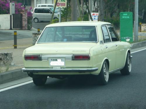 ニッサン ブルーバード 510 今朝見つけた旧車 極上車 防錆剤 グリーンコート