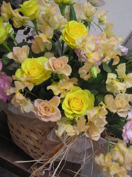 幸せの黄色い薔薇