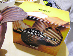 ポテトチップスチョコレート