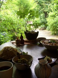 緑の中の　そば処・時遊庵(じゆうあん）　あさかわ