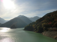 紅葉の龍神湖～高瀬渓谷の３つのダム湖巡り 2011/10/17 00:07:15