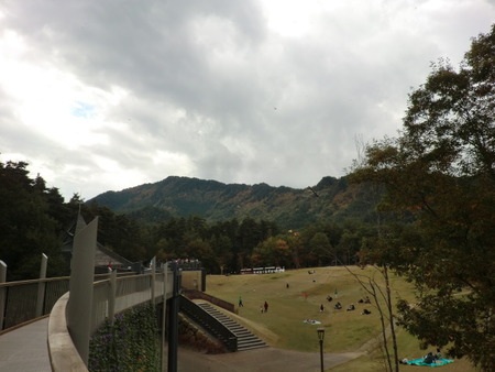国営アルプスあづみの公園（大町・松川地区）で竹巻きパン作り