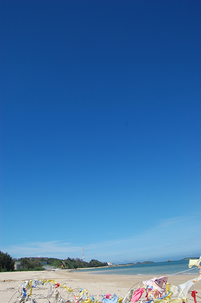 梅雨明け　辺野古基地予定地