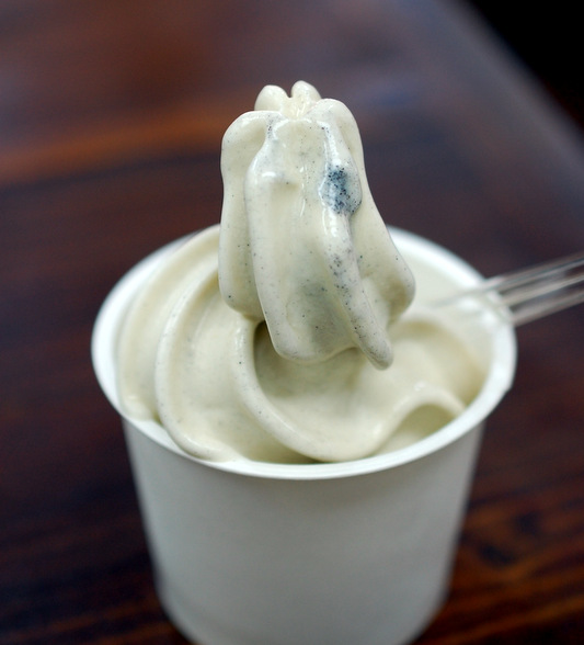 まんまるちんすこうカフェのソフトクリーム